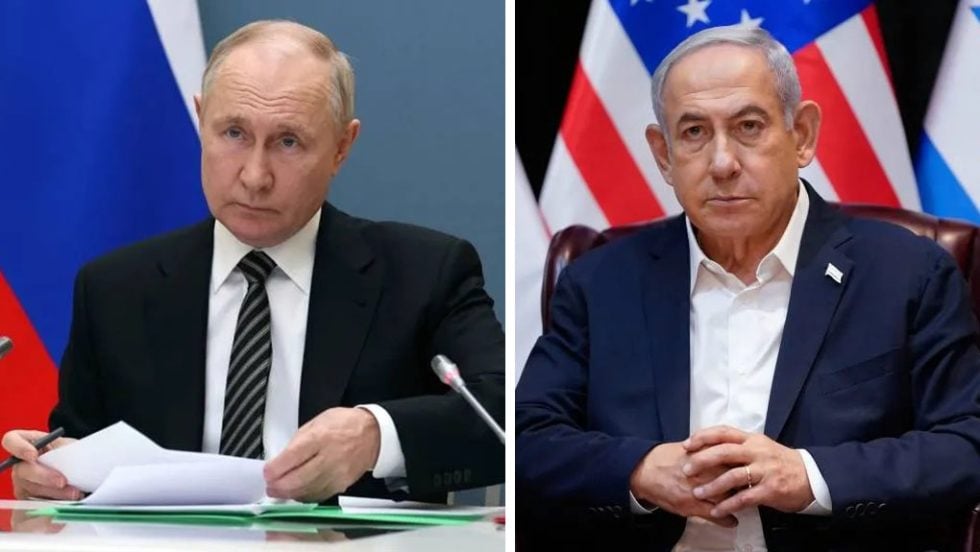putin - netanyahu